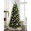 (B34) Pre-Lit Alberta Spruce Tree, 7.5'